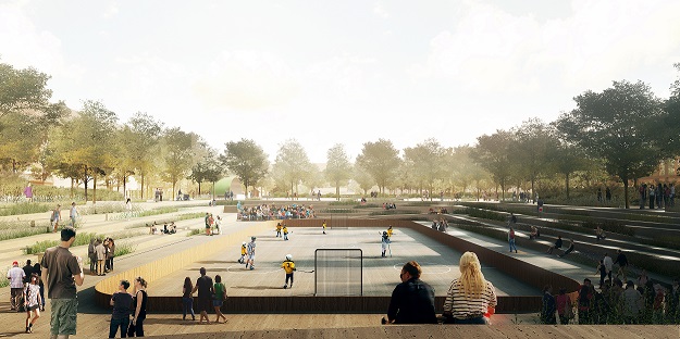 Enghaveparken: TREDJE NATUR, COWI og Platant for Københavns Kommune